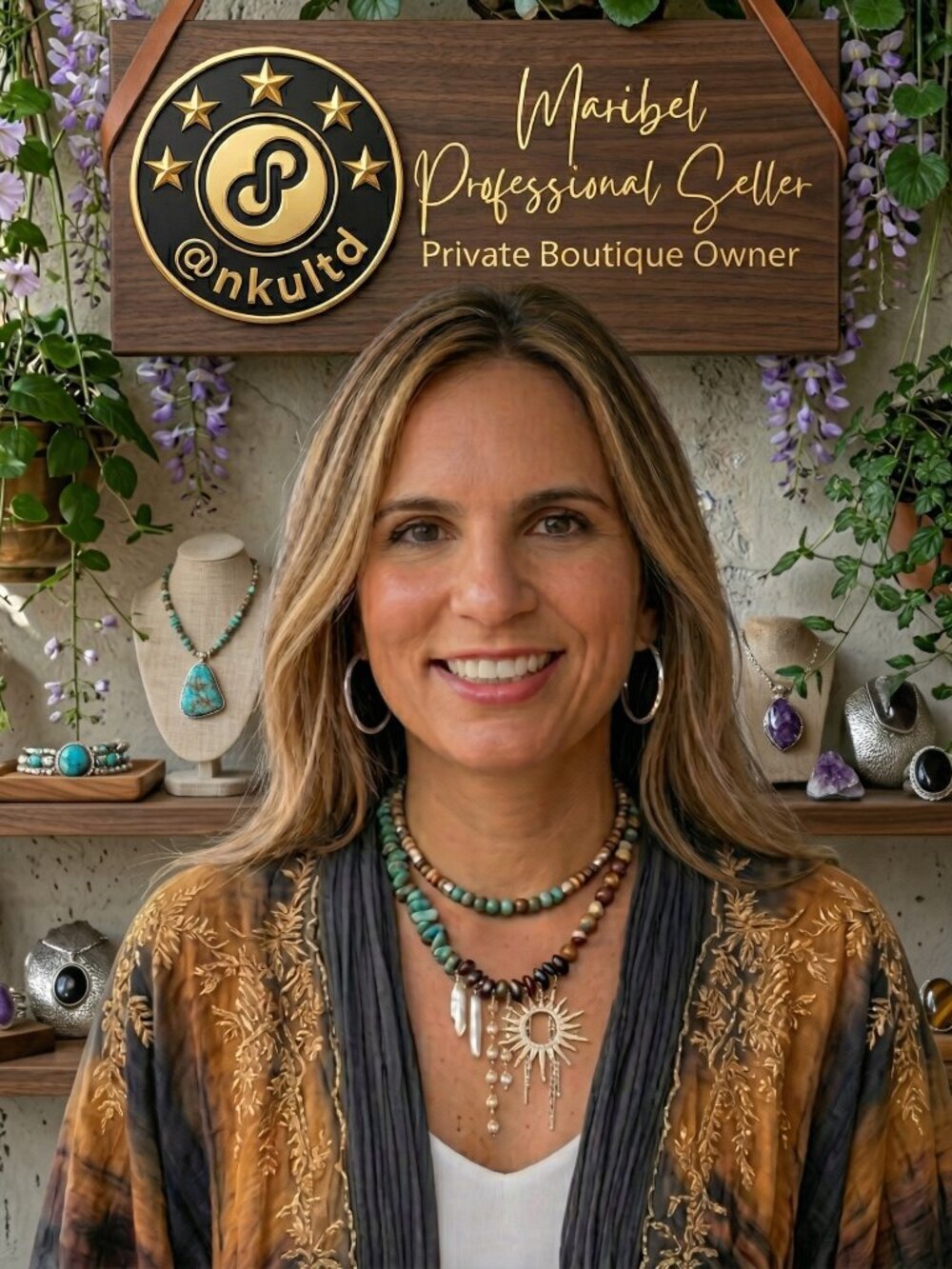 Boho Copper Ring Rose Quartz Aventurine Labradorite Adjustable Healing Crystal - Picture 14 of 15